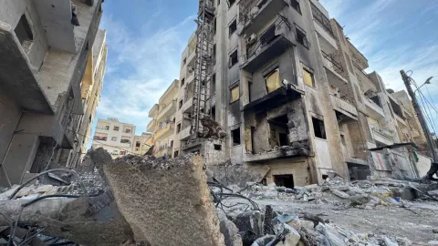 Zerstörung Krieg Syrien