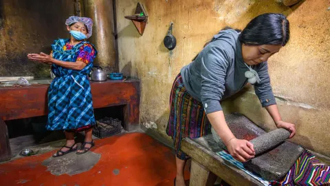 Schokoladenfabrik in Guatemala