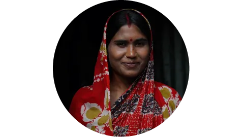 Mutter aus Bangladesch