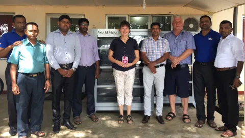 Begrüßung im Projekt