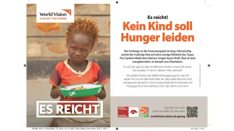 Füllanzeigen World Vision