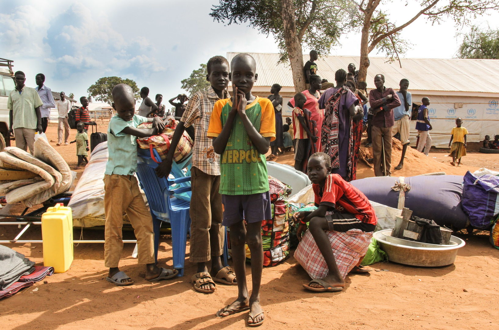 Neue Kämpfe im Südsudan veranlassen viele Menschen zur Flucht.