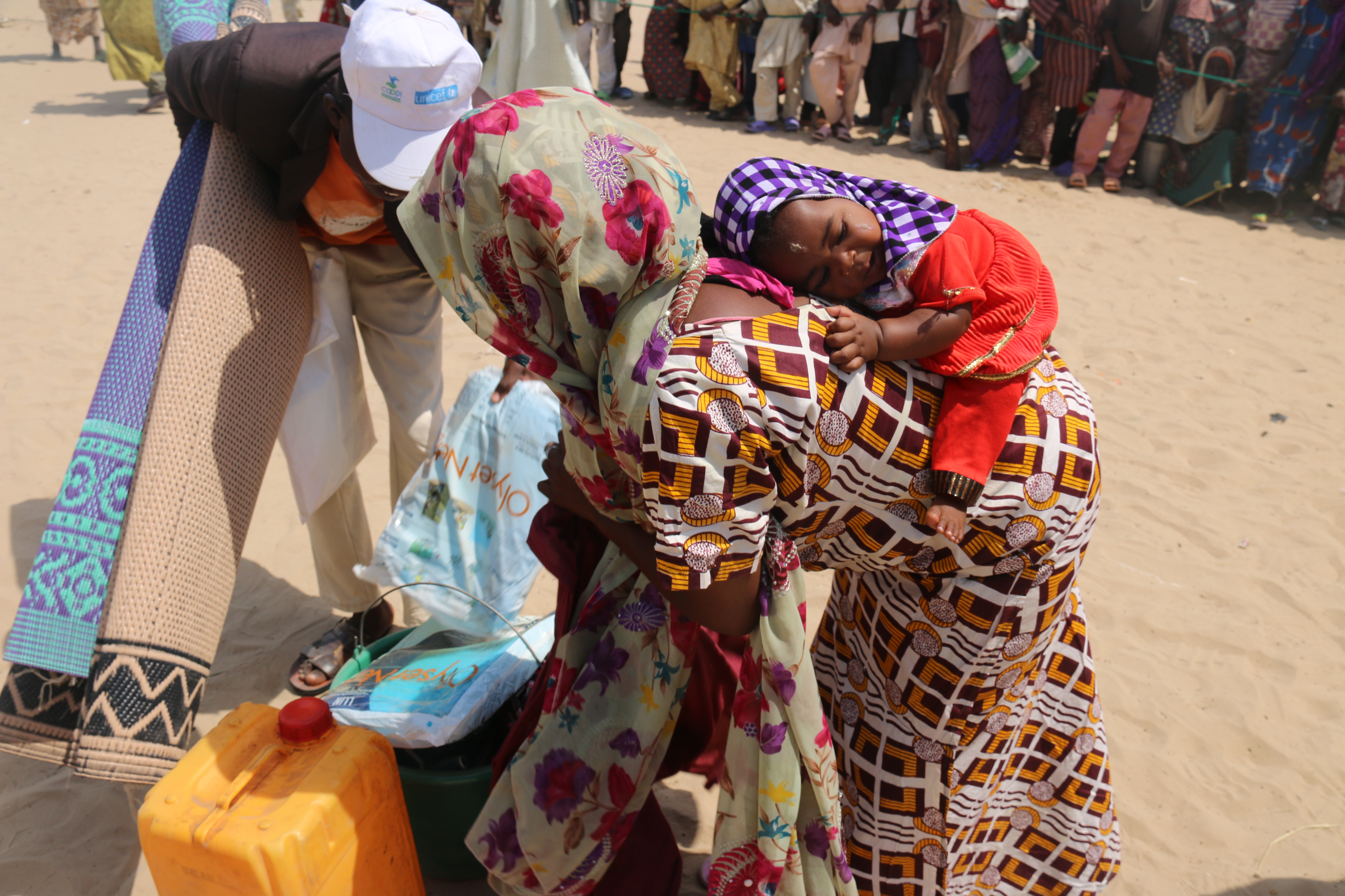Niger Diffa Wasserverteilung 
