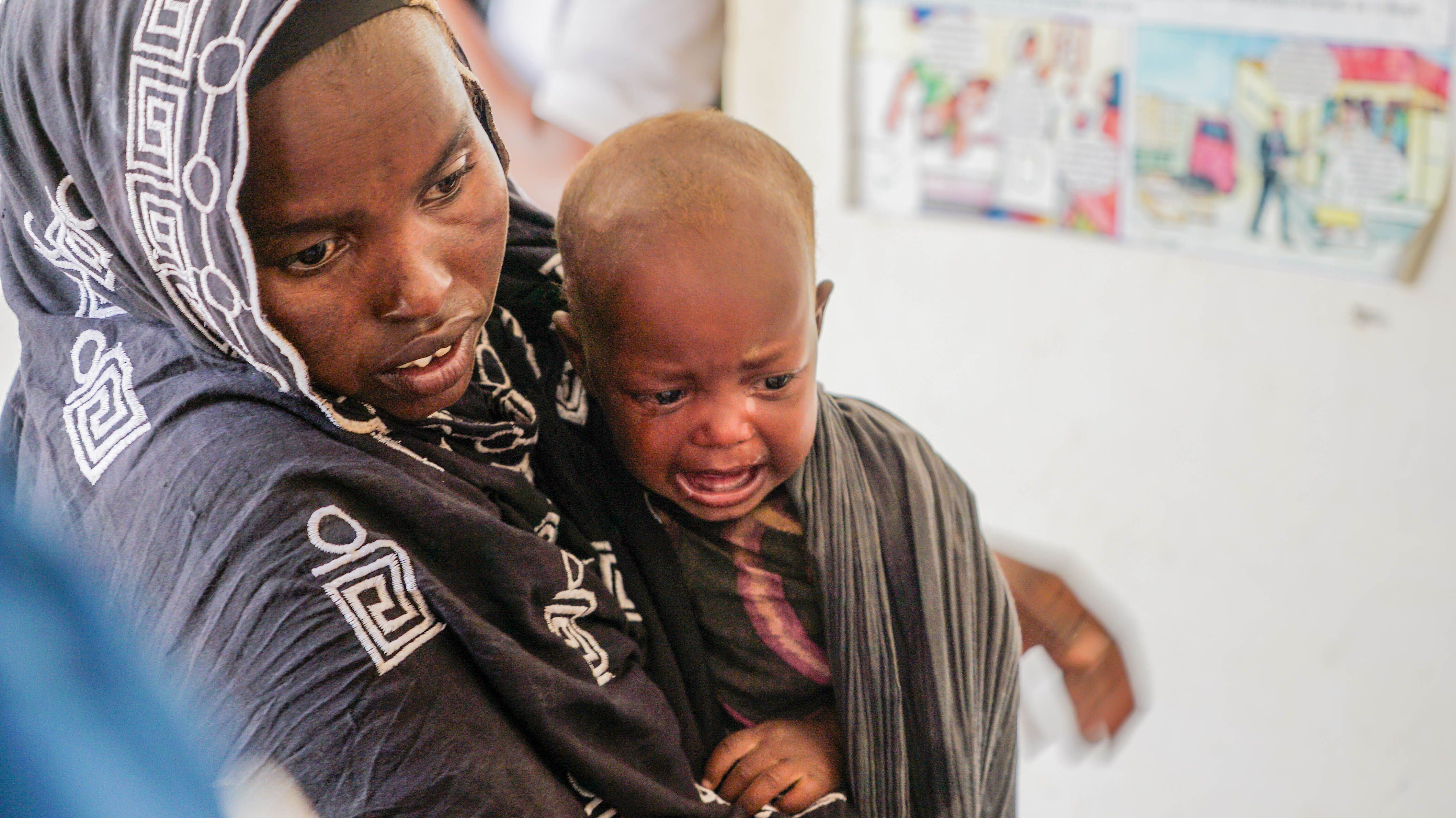 World Vision behandelt Mütter und Kinder in Gesundheitszentren