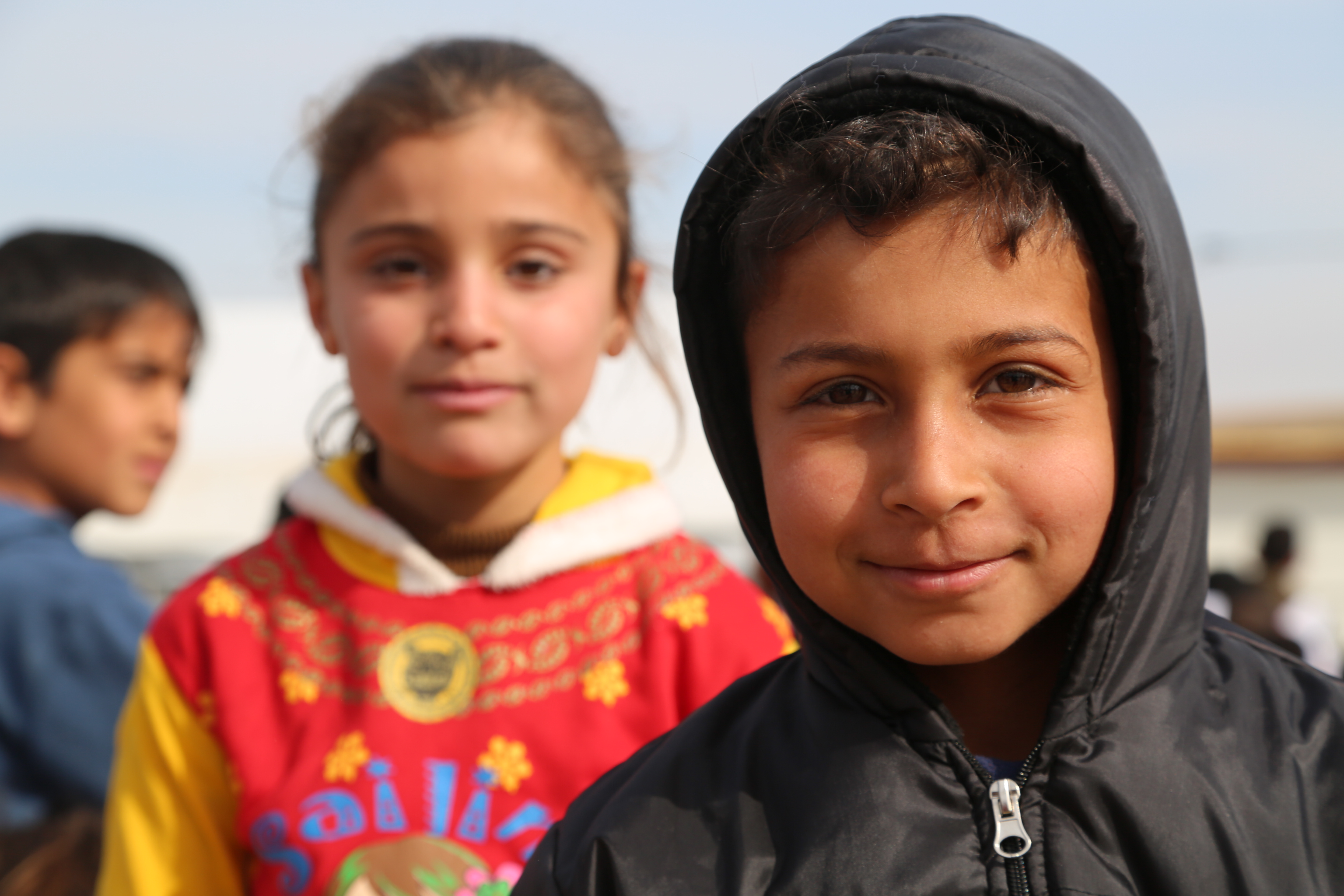 Flüchtlingskinder Nord Irak (Symbol)