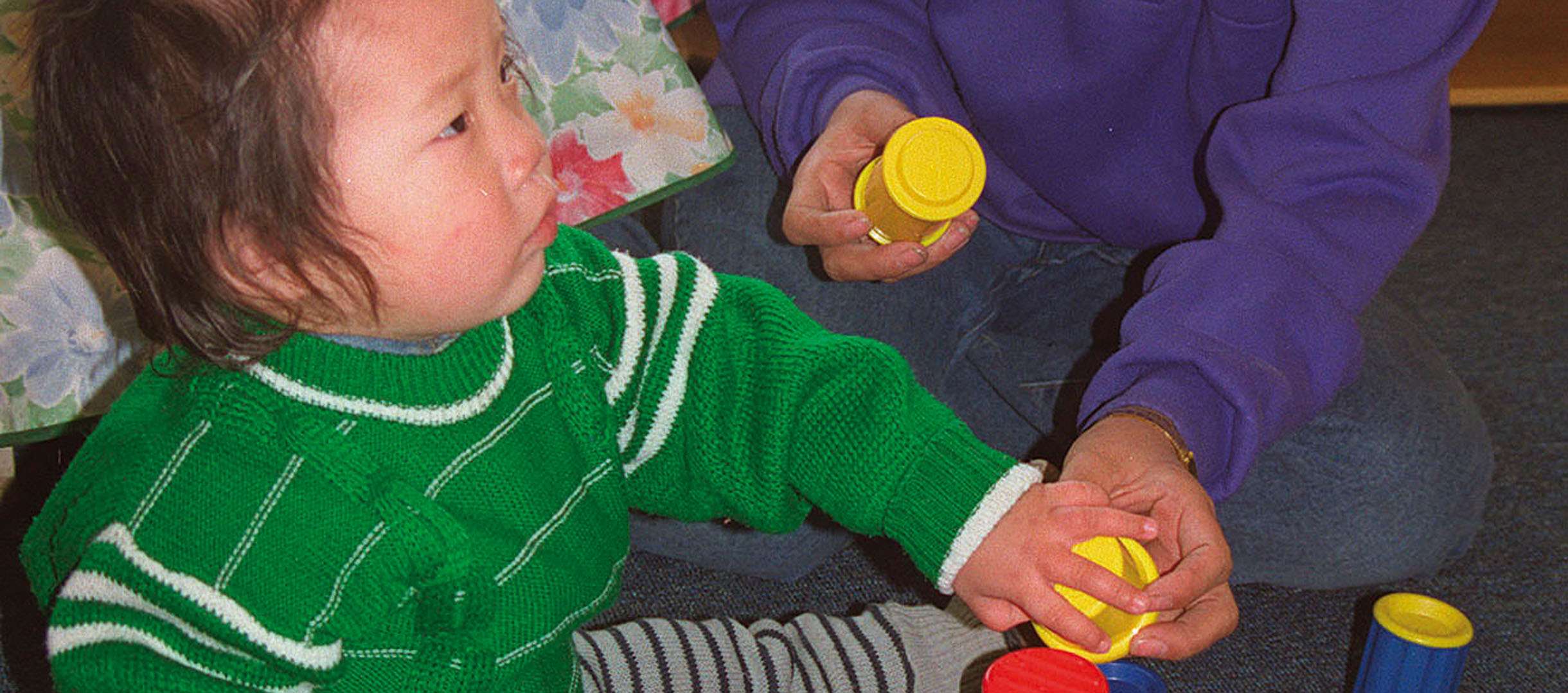 World Vision hat in Tolgoit die Menschen in einer guten frühkindlichen Betreuung geschult