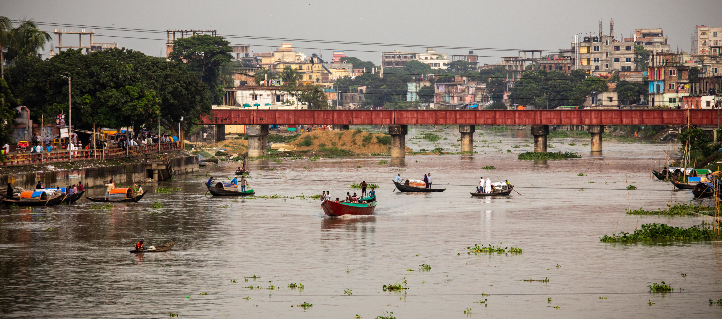 Fluss in Bangladesch