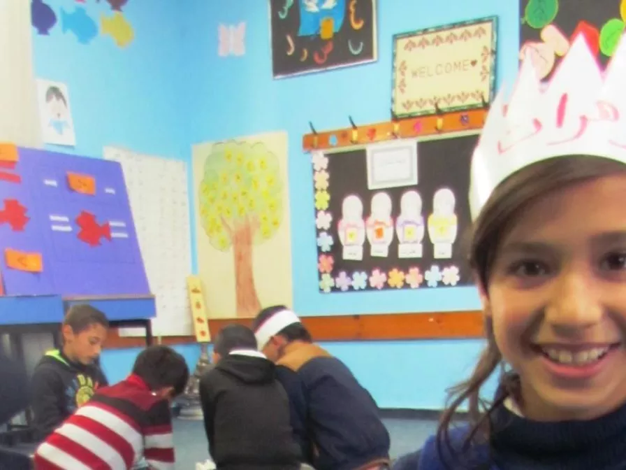 Förderunterricht in Gaza