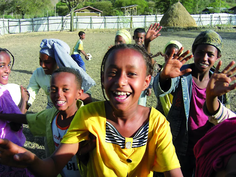 Projektübergabe in Ephrata, Äthiopien