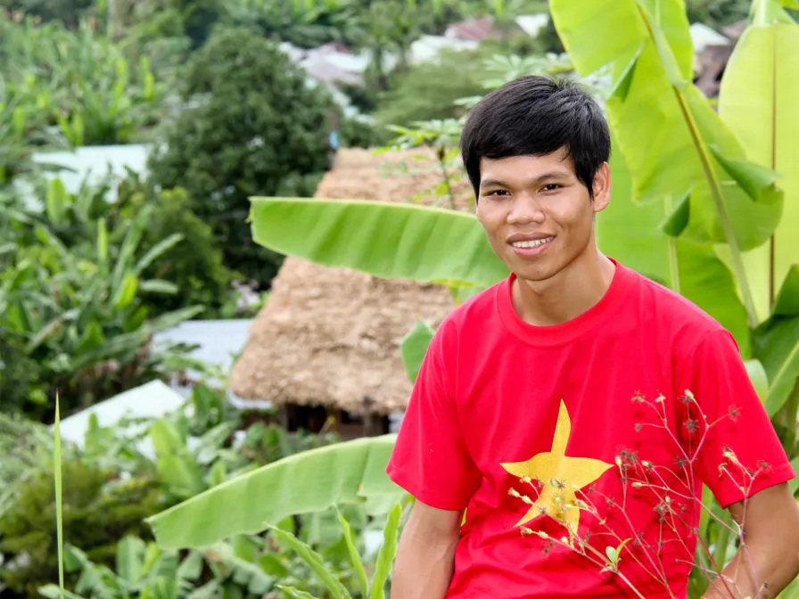 Ehemaliges Patenkind aus Vietnam.