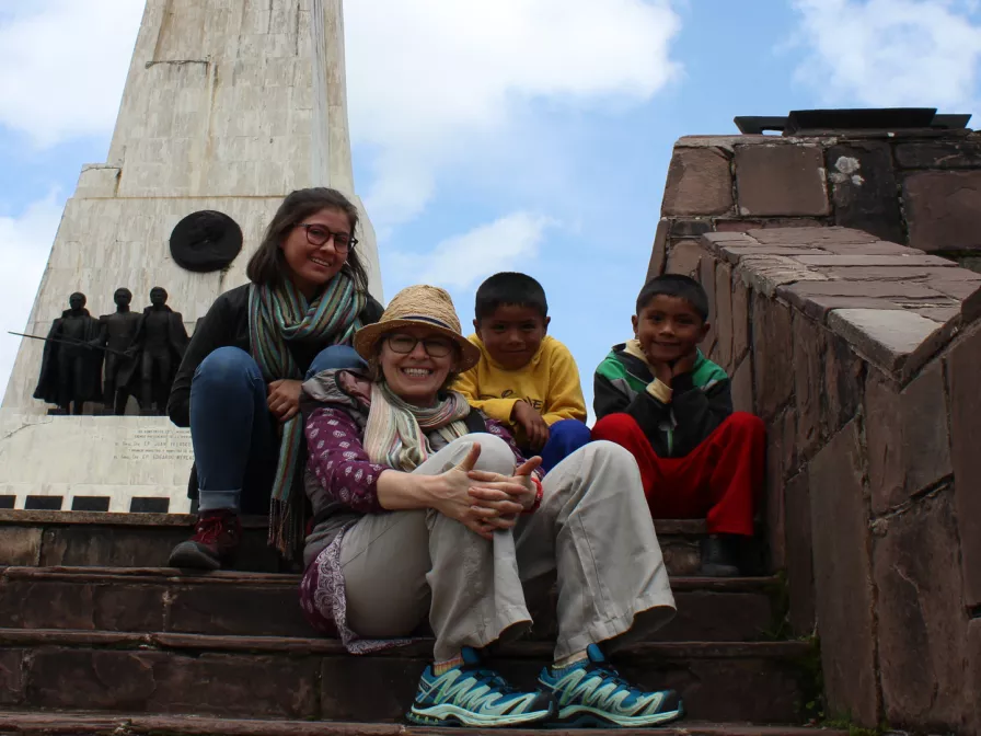 Birgid Schnorbusch-Lutz in Peru