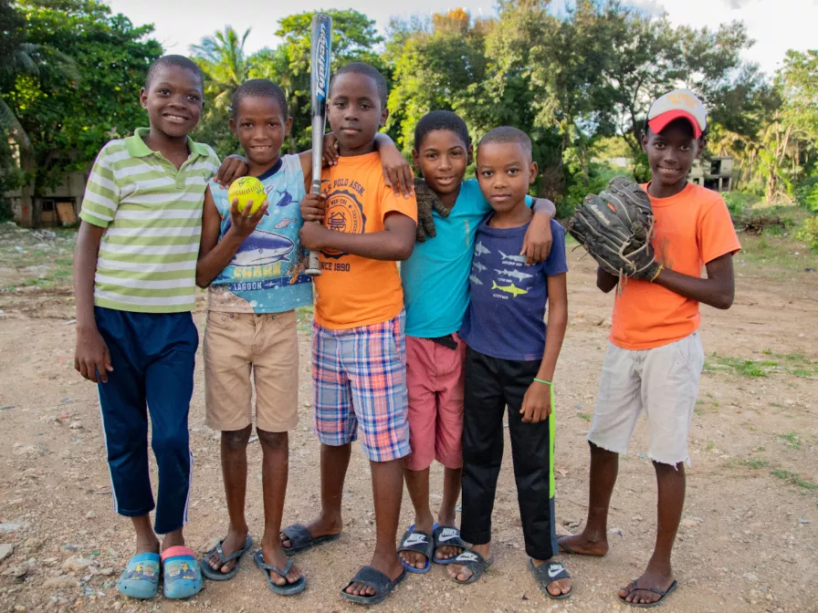 Kinder in der Dominikanischen Republik