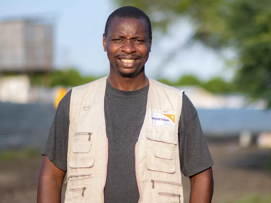 Benard Nyataya, World Vision-Koordinator für Nahrungsmittelhilfe im Südsudan