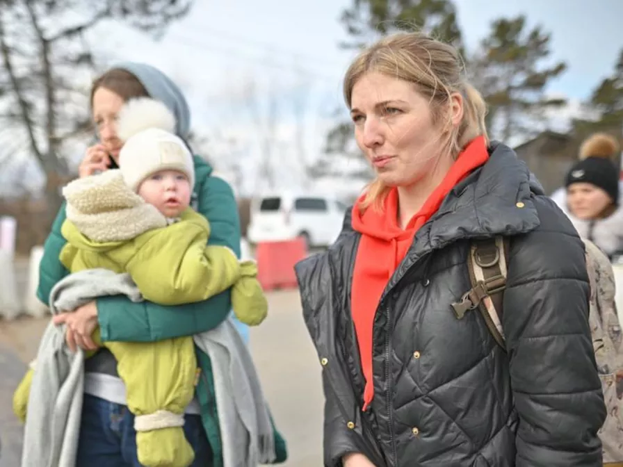 Ukraine Nothilfe Mutter & Baby