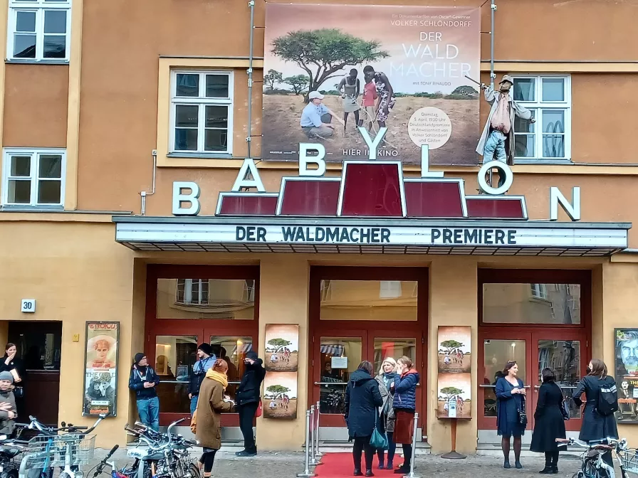 Premiere des Dokumentarfilms "Der Waldmacher" von Volker Schlöndorff im Babylon-Kino in Berlin