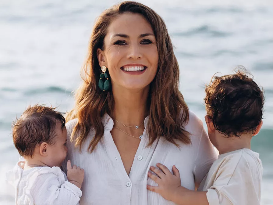 Fiona Erdmann ist Patin bei World Vision