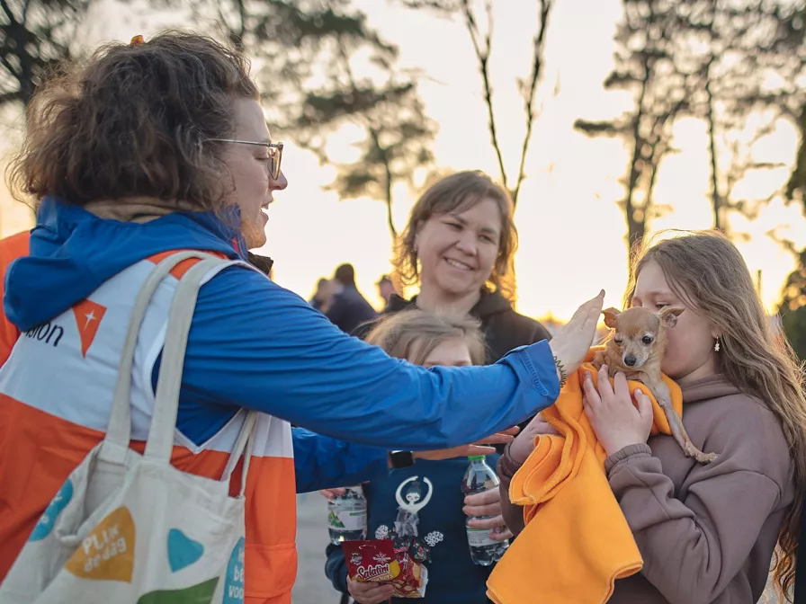 Polina ist mit ihrer Familie aus Mariupol nach Rumänien geflüchtet
