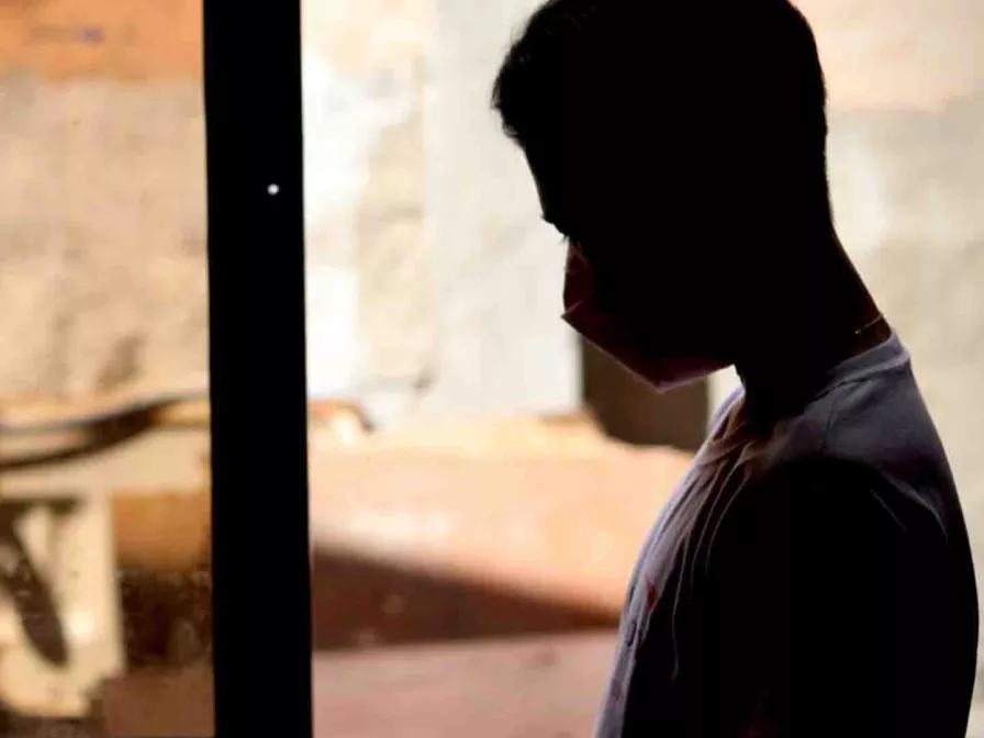 Junge von den Philippinen