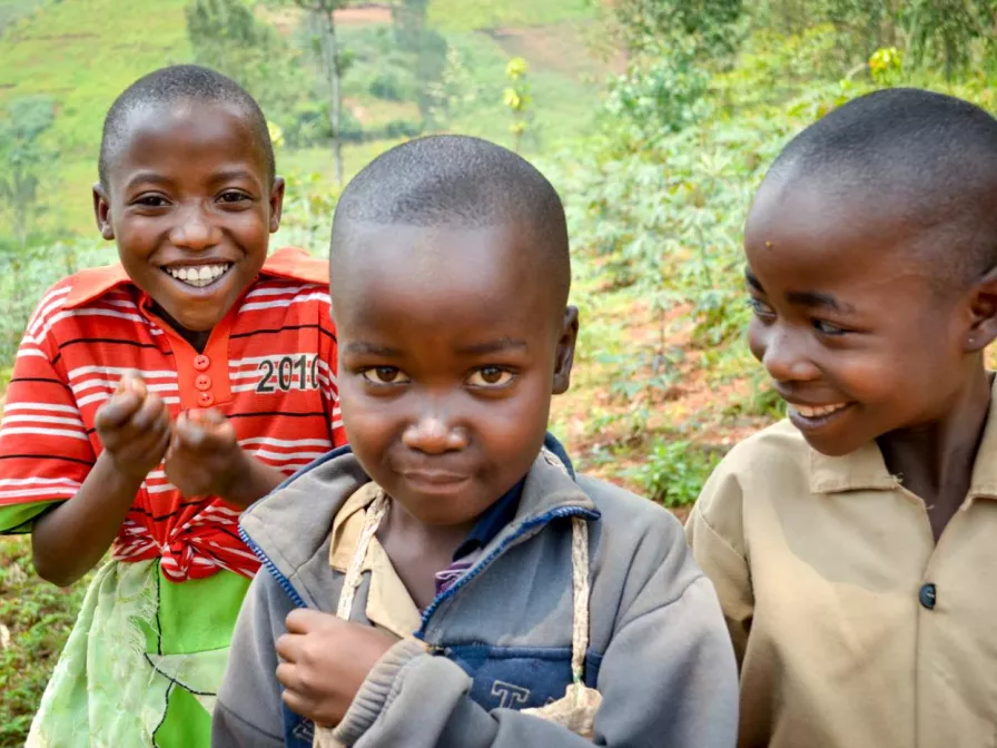 Kinder aus Burundi