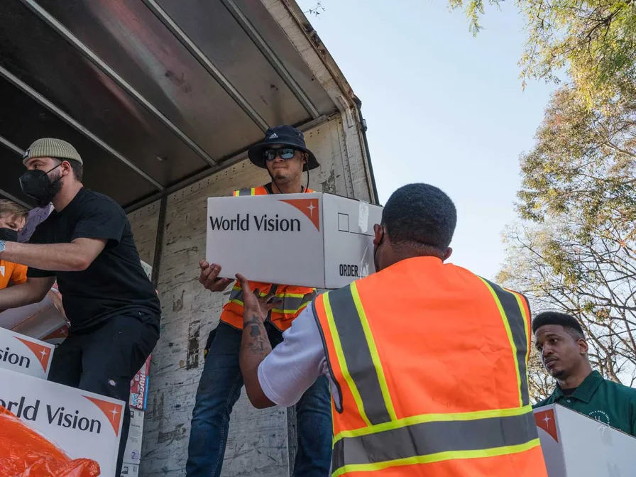 Spenden für Katastrophenhilfe