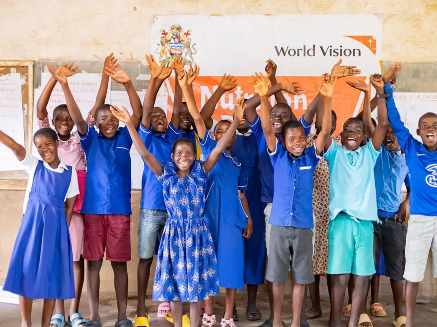 Kinder sprechen über Hunger