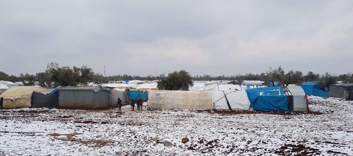 seit Jahren sind inoffizielle Zeltlager das Zuhause zehntausender Menschen in Syrien