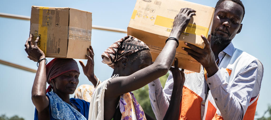 Lebensmittelhilfe Südsudan