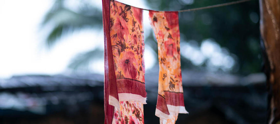 Menstruationsartikel in Form eines Lappens