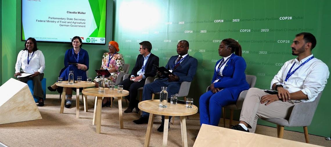 Gemeinsames COP28-Event von World Vision, Adra und Welthungerhilfe