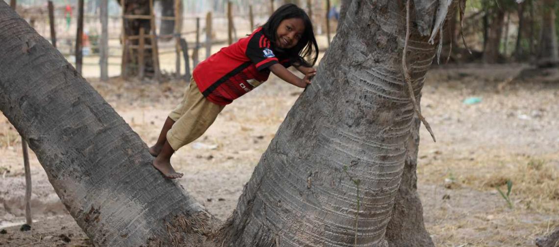 Titelfoto des World Vision-Jahresberichts 2017