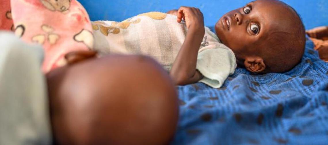 Flüchtlingskind aus Sudan