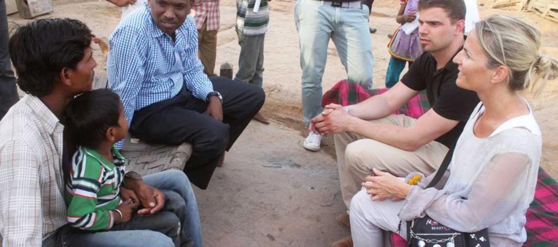 Frau Weber zu Besuch in Indien