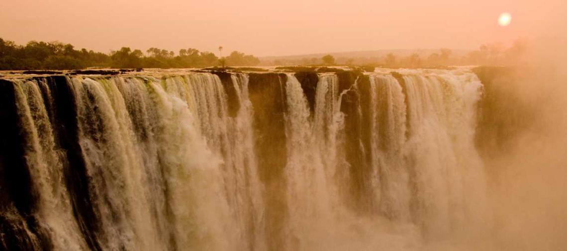 Victoriafälle in Simbabwe