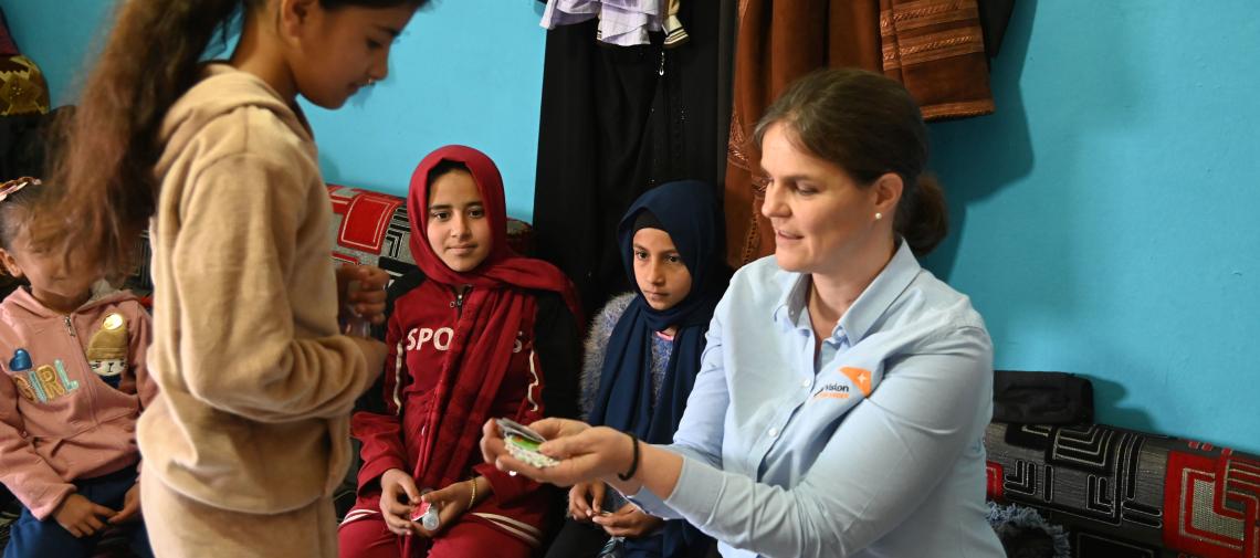 Vorständin Janine Lietmeyer im Libanon