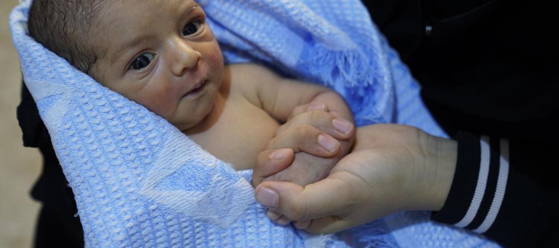 Syrien: Sama bangte nach einer Geburtskomplikation um das Leben ihres Babys   