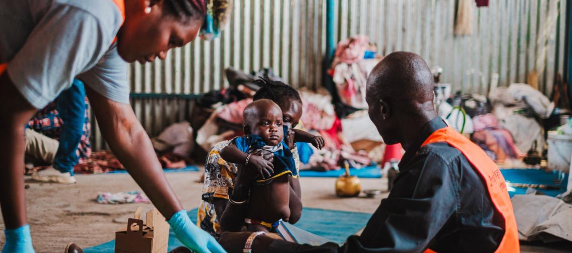 Für lebensrettende Nothilfe im Südsudan werden dringend Spenden benötigt