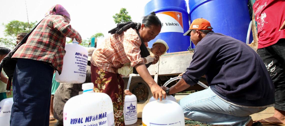 Ein Jahr nach dem Erdbeben in Myanmar