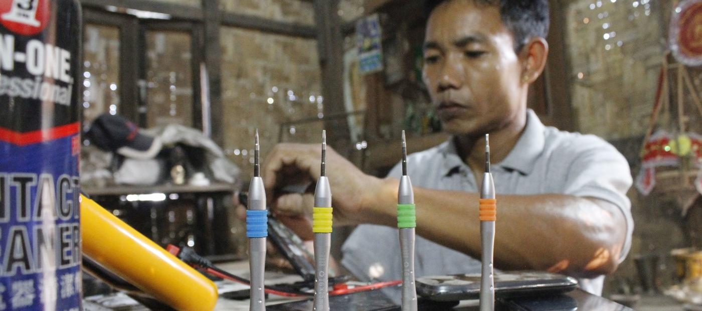 Heute arbeitet Zaw wieder in seiner Heimat Myanmar