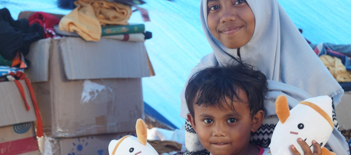 Dina und Masni sind in Sicherheit