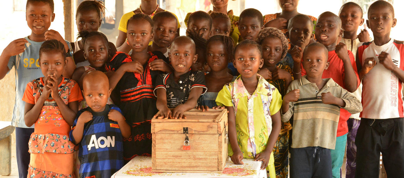 Die Kinder-Spargruppe Destiny in Sierra Leone