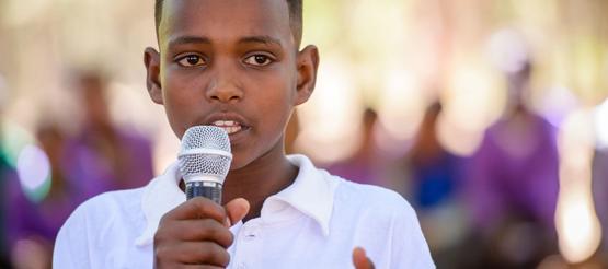 World Vision stärkt die Rechte von Kindern: Recht auf Meinung