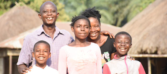 Familie in Sierra Leone