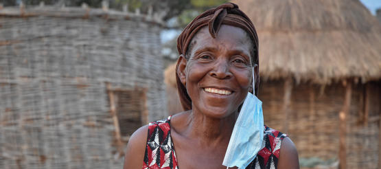 Cecilia, die Großmutter von Patenkind Justine