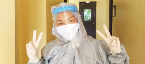 Ehemaliges Patenkind Lenny auf den Philippinen