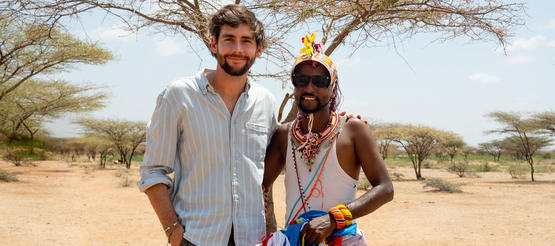 Alvaro Soler als Umweltschützer in Kenia