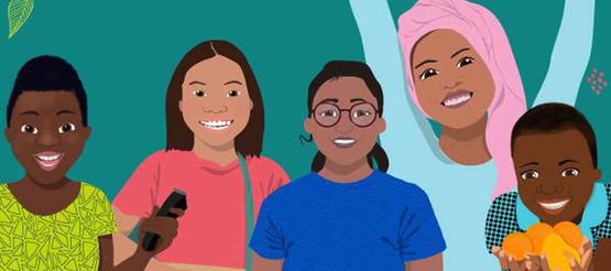 Bild mit Protagonistinnen des E-Books