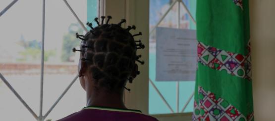 Ehemalige Kindersoldatin