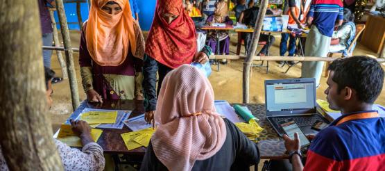 Humanitäre Bargeldhilfe Märkte