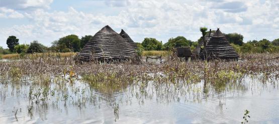 Überflutungen in Südsudan