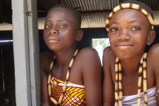 Patenkinder in Ghana